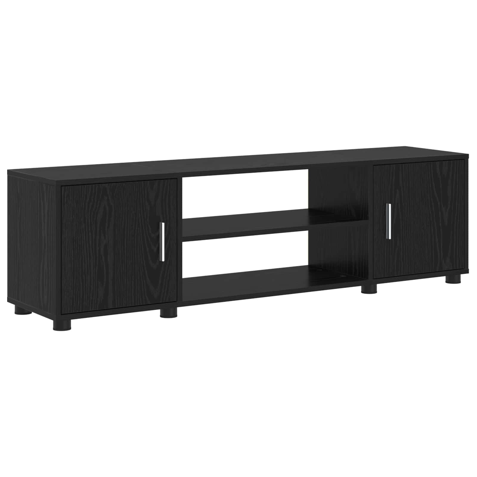 Ensemble meuble TV 4 pcs Chêne noir Bois d'ingénierie - XIOS