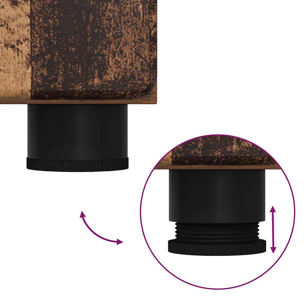 Haut Armoire Bois ancien 60 x 35 x 182 cm Bois d'ingénierie - XIOS