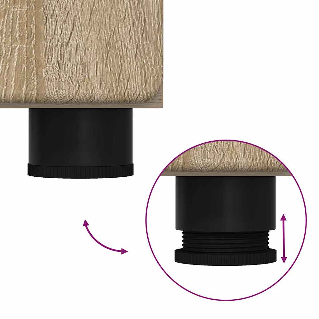 Haut Armoire Chêne Sonoma 60 x 35 x 182 cm Bois d'ingénierie - XIOS