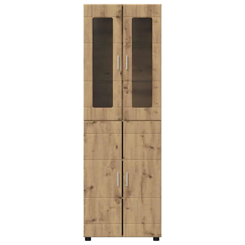 Haut Armoire FLORIN 60 x 35 x 182 cm Chêne artisanal - XIOS
