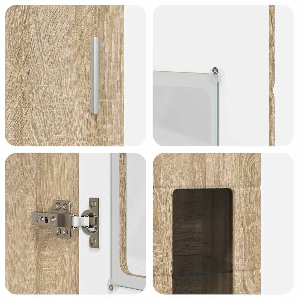 Ensemble meuble TV avec tiroir Chêne Sonoma Bois d'ingénierie - XIOS