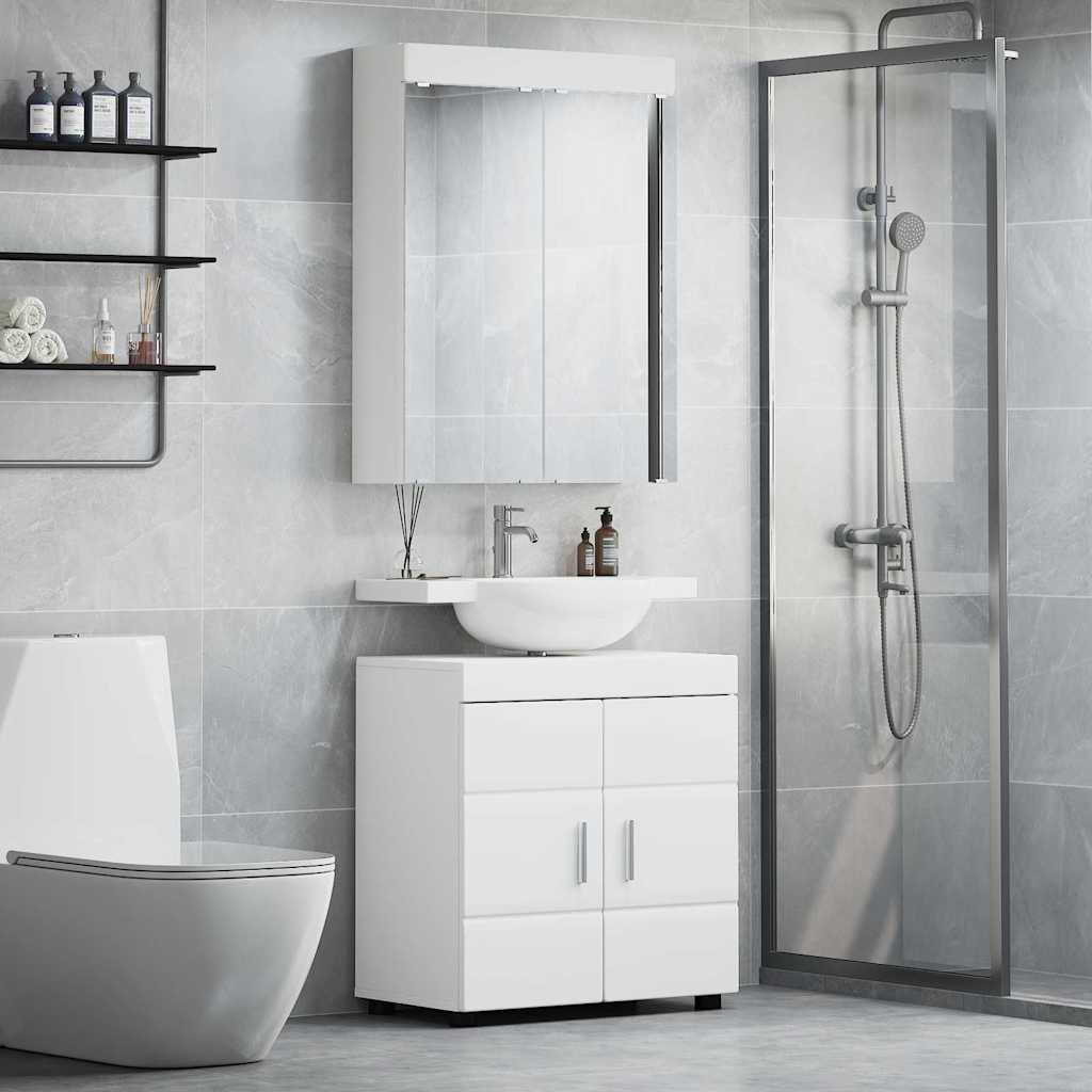 Ensemble de mobilier de salle de bain TULUM 2 pc Blanc - XIOS
