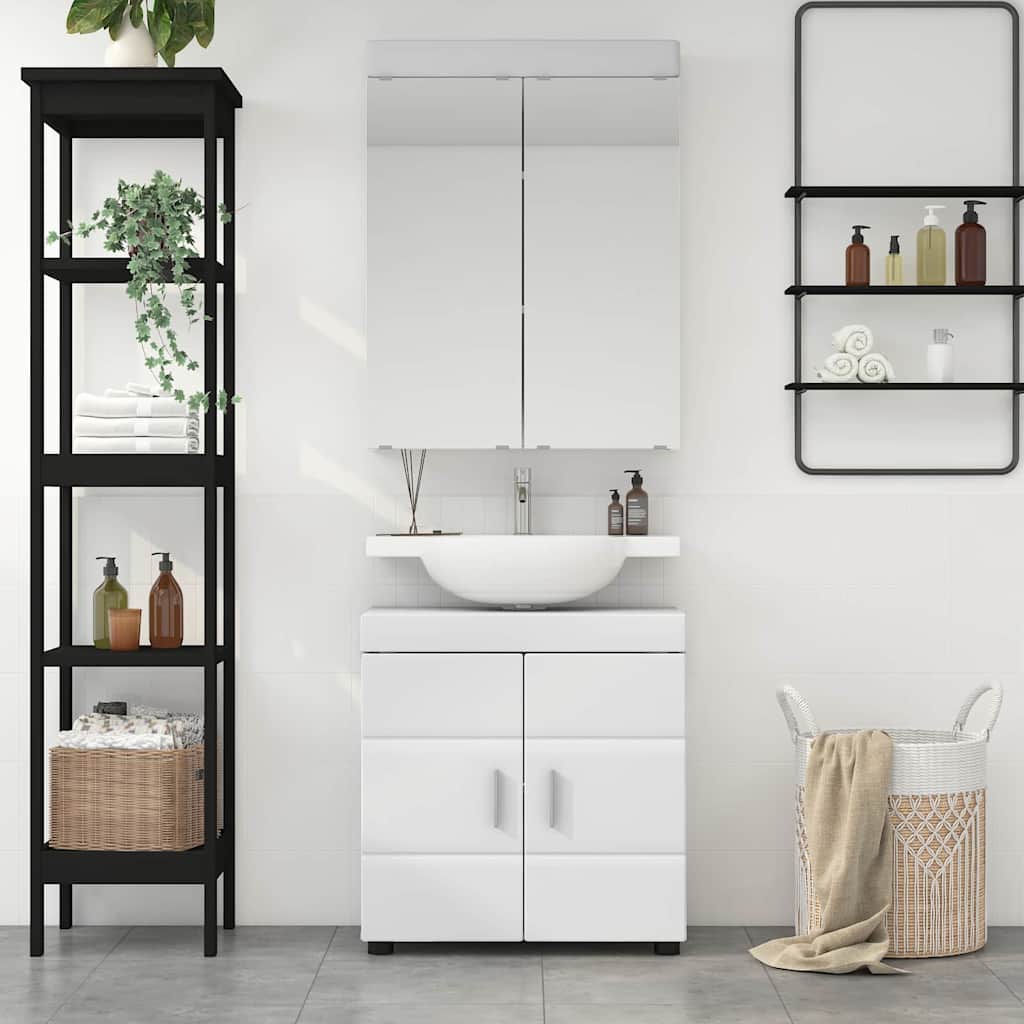 Ensemble de mobilier de salle de bain TULUM 2 pc Blanc - XIOS