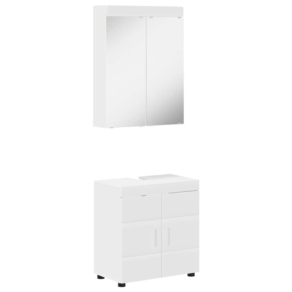 Ensemble de mobilier de salle de bain TULUM 2 pc Blanc - XIOS