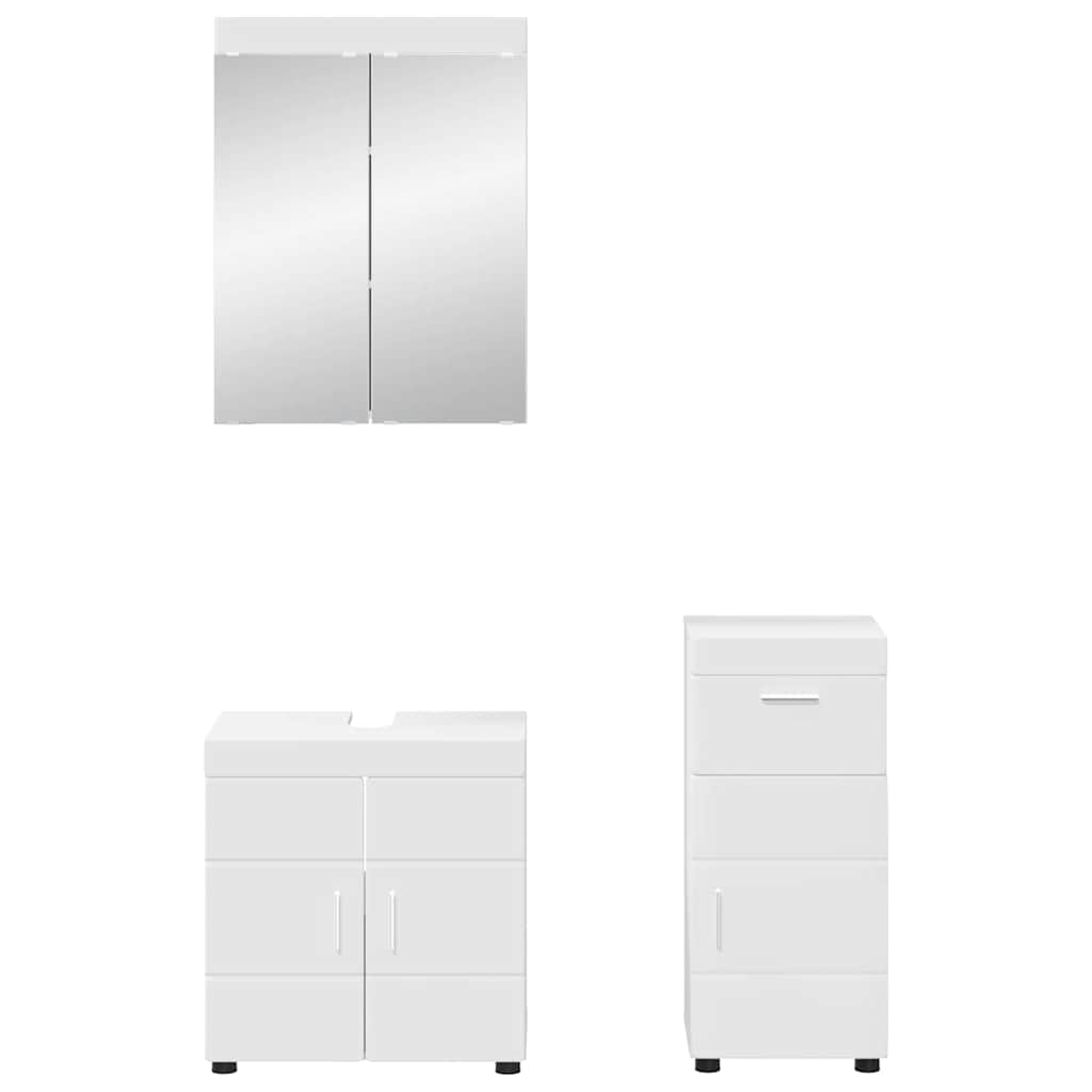 Ensemble de mobilier de salle de bain TULUM 3 pc Blanc - XIOS