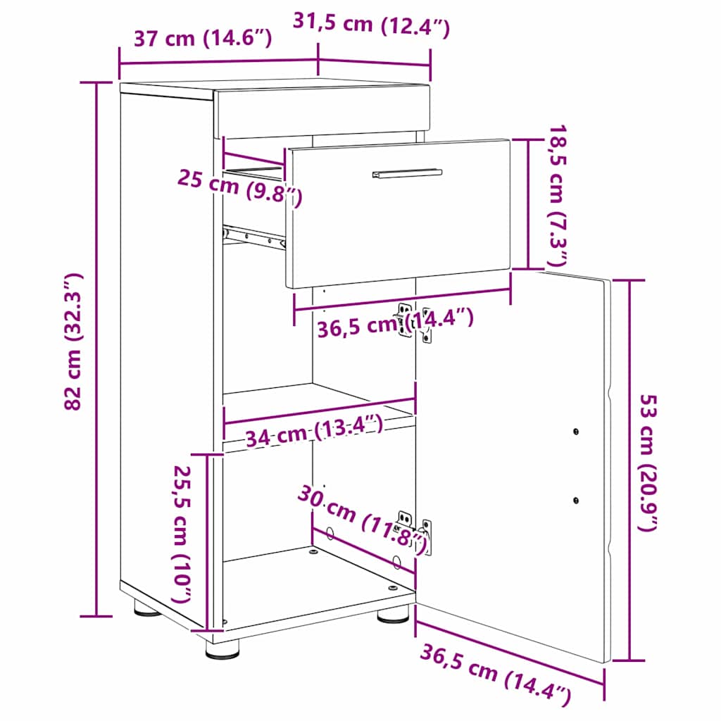 Ensemble de mobilier de salle de bain TULUM 3 pc Noir - XIOS
