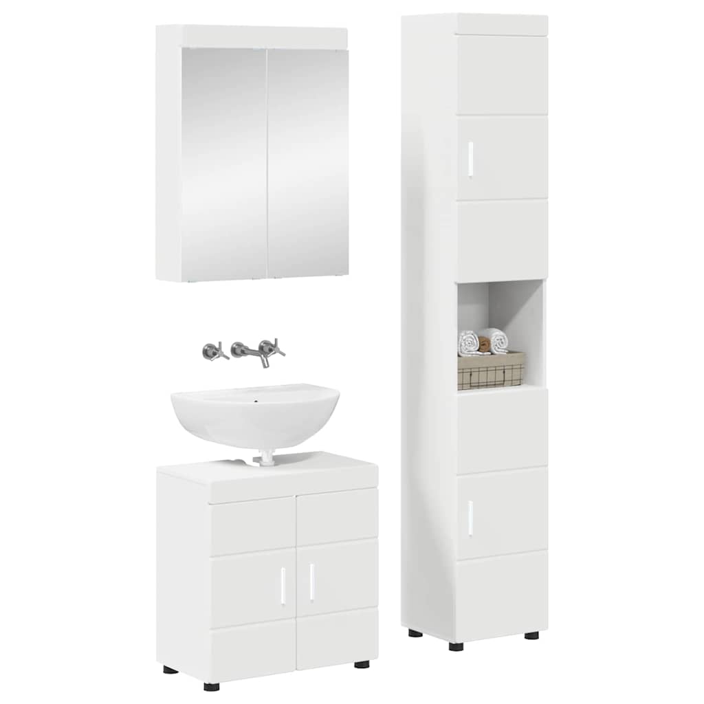Ensemble de mobilier de salle de bain TULUM 3 pc Blanc - XIOS