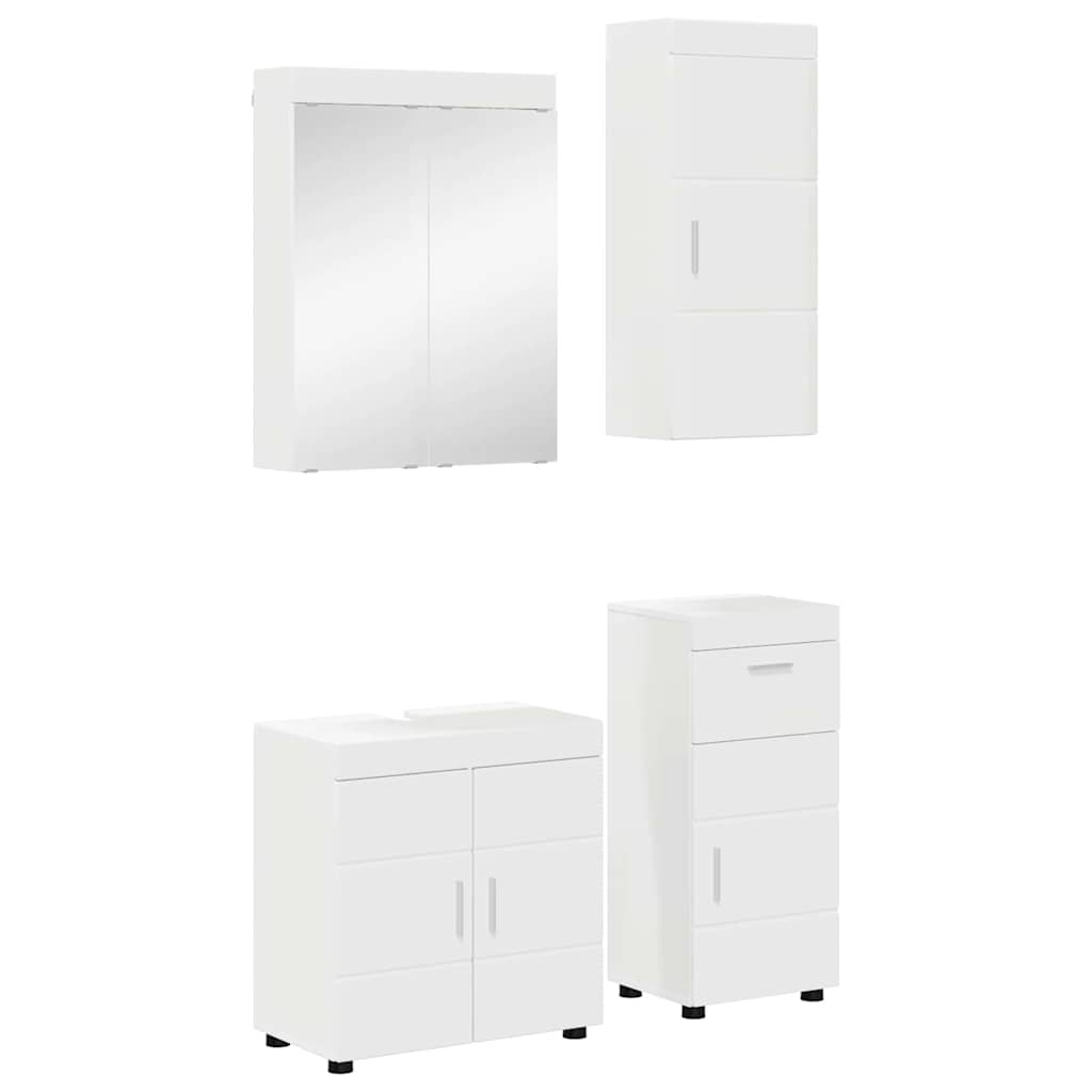 Ensemble de mobilier de salle de bain TULUM 4 pc Blanc - XIOS