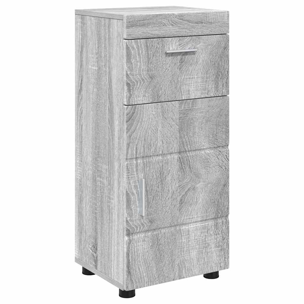 Ensemble de mobilier de salle de bain TULUM 5 pc Gris Sonoma - XIOS
