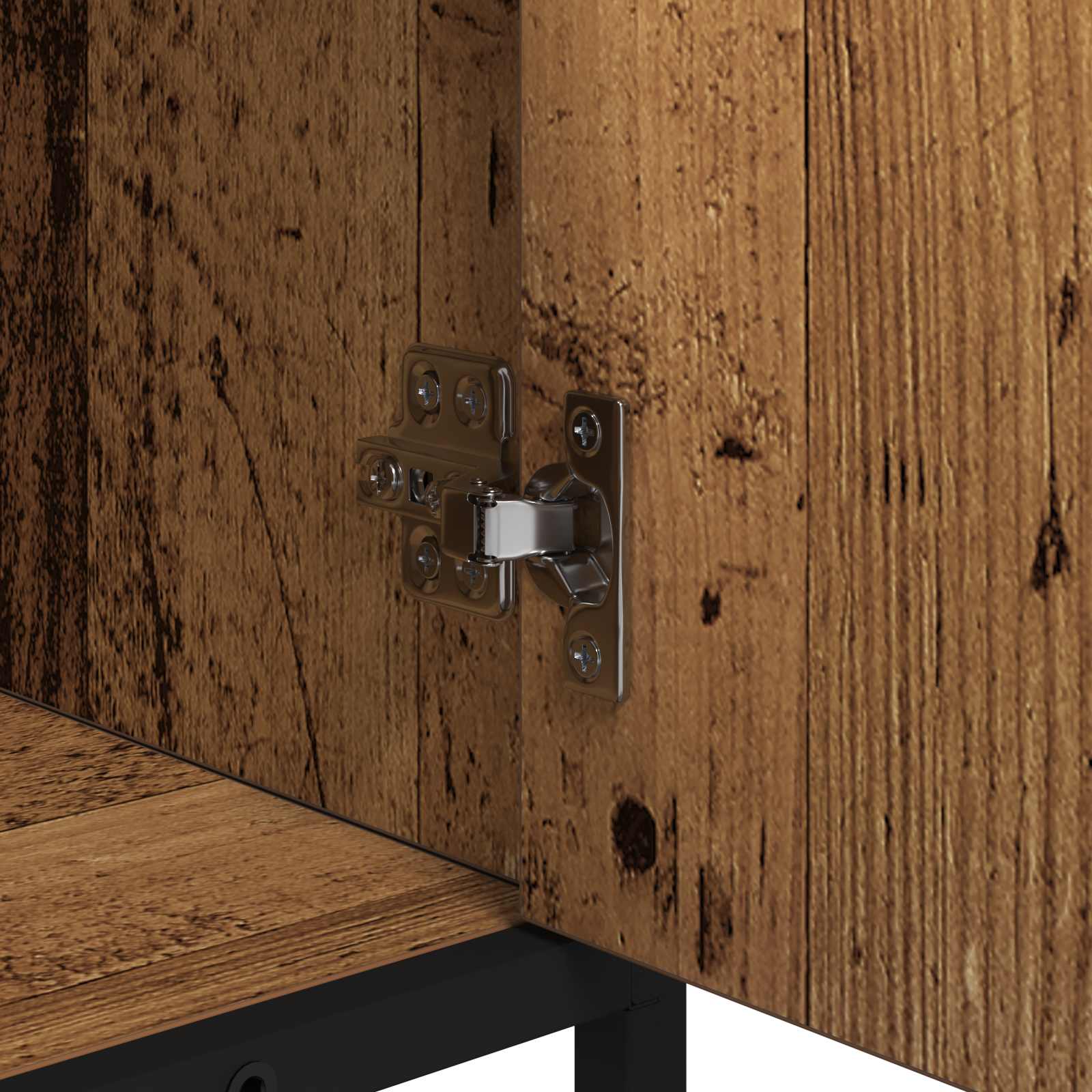 Ensemble de mobilier de salle de bain 2 pc Bois Ancien