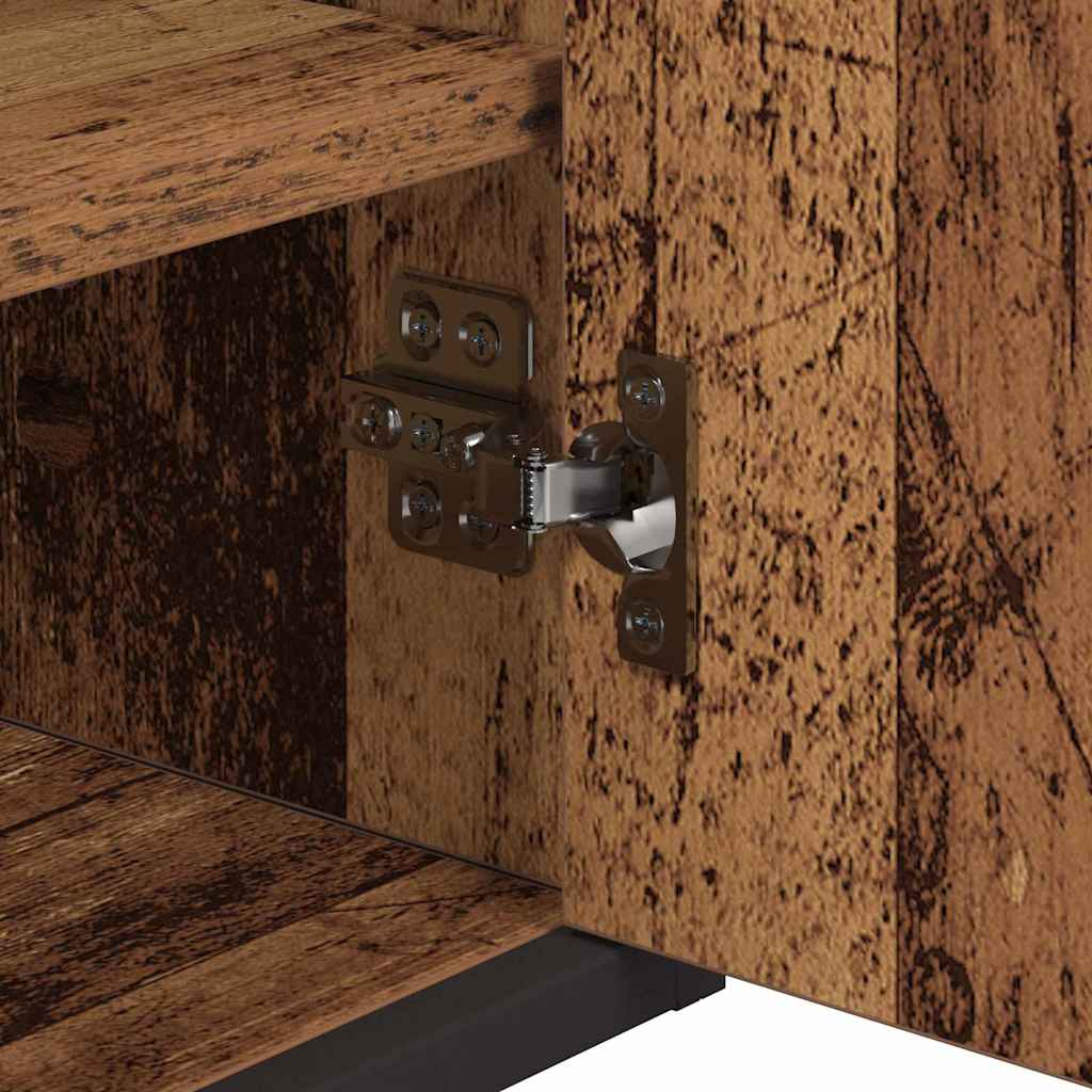 Ensemble de mobilier de salle de bain 3 pièces Bois Ancien