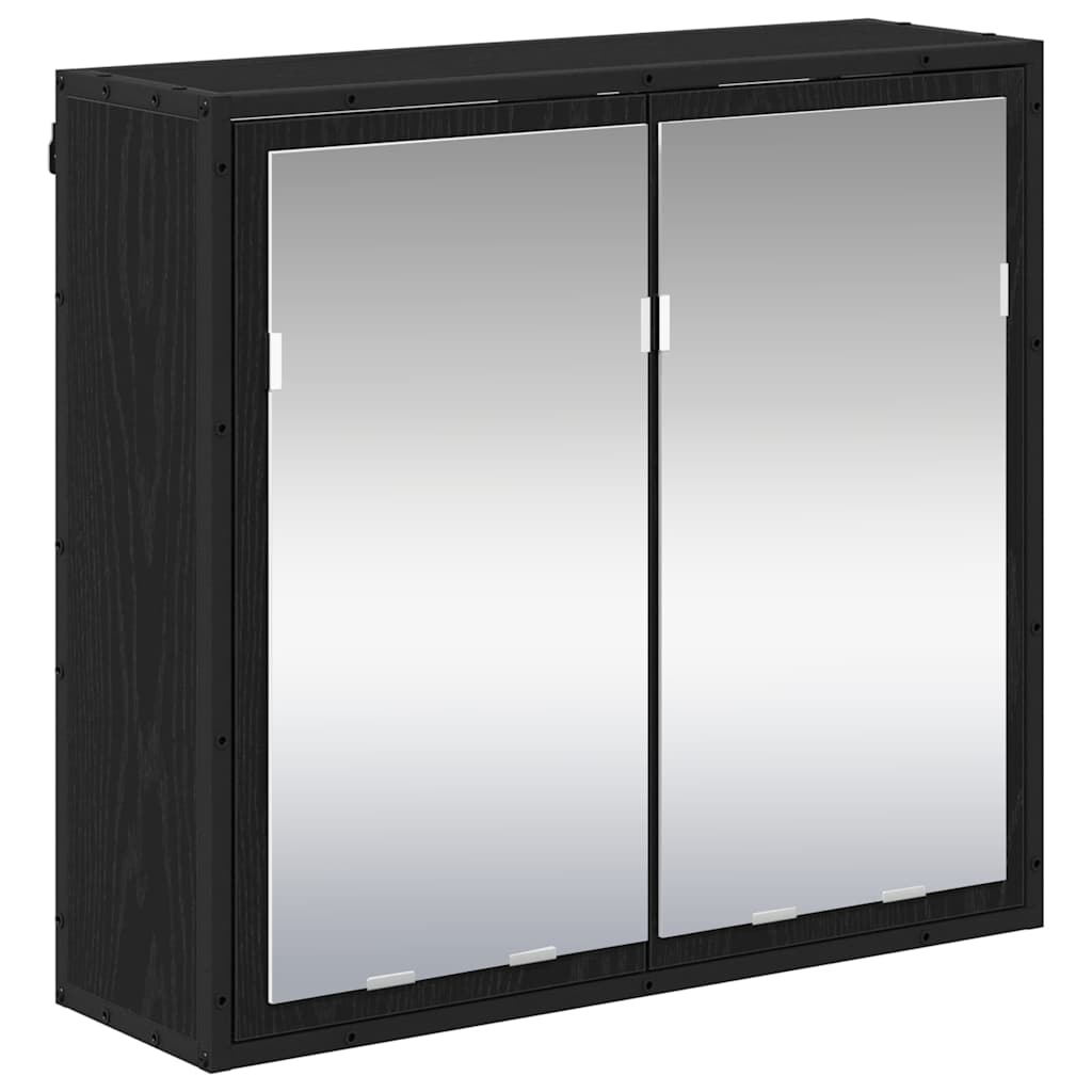 Ensemble de mobilier de salle de bain 3 pc Chêne noir