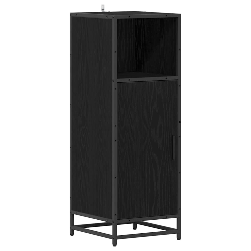 Ensemble de mobilier de salle de bain 4 pc Chêne noir