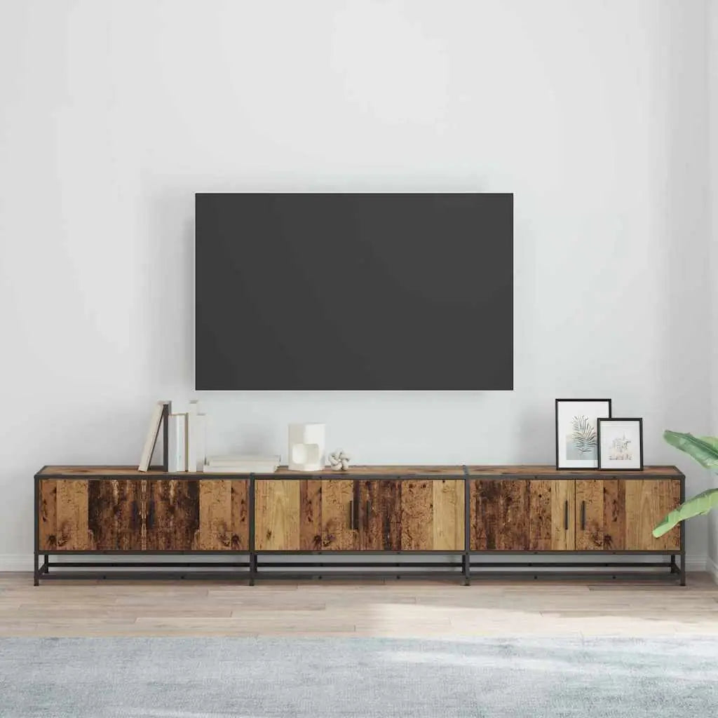 Unites TV 240 x 35 x 41 cm Bois Ancien Bois d’ingénierie - XIOS