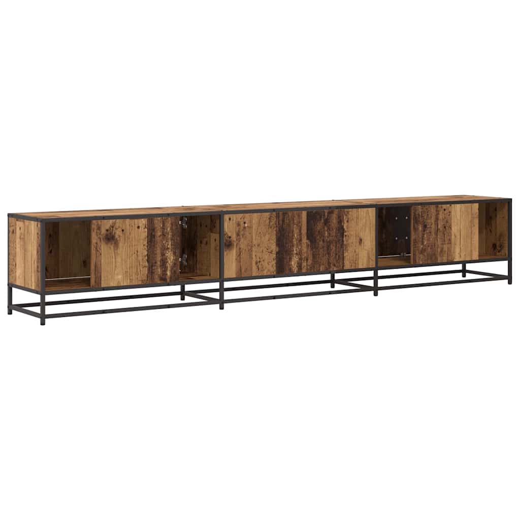 Unites TV 2 pcs Bois Ancien 240 x 35 x 41 cm Bois d'ingénierie - XIOS