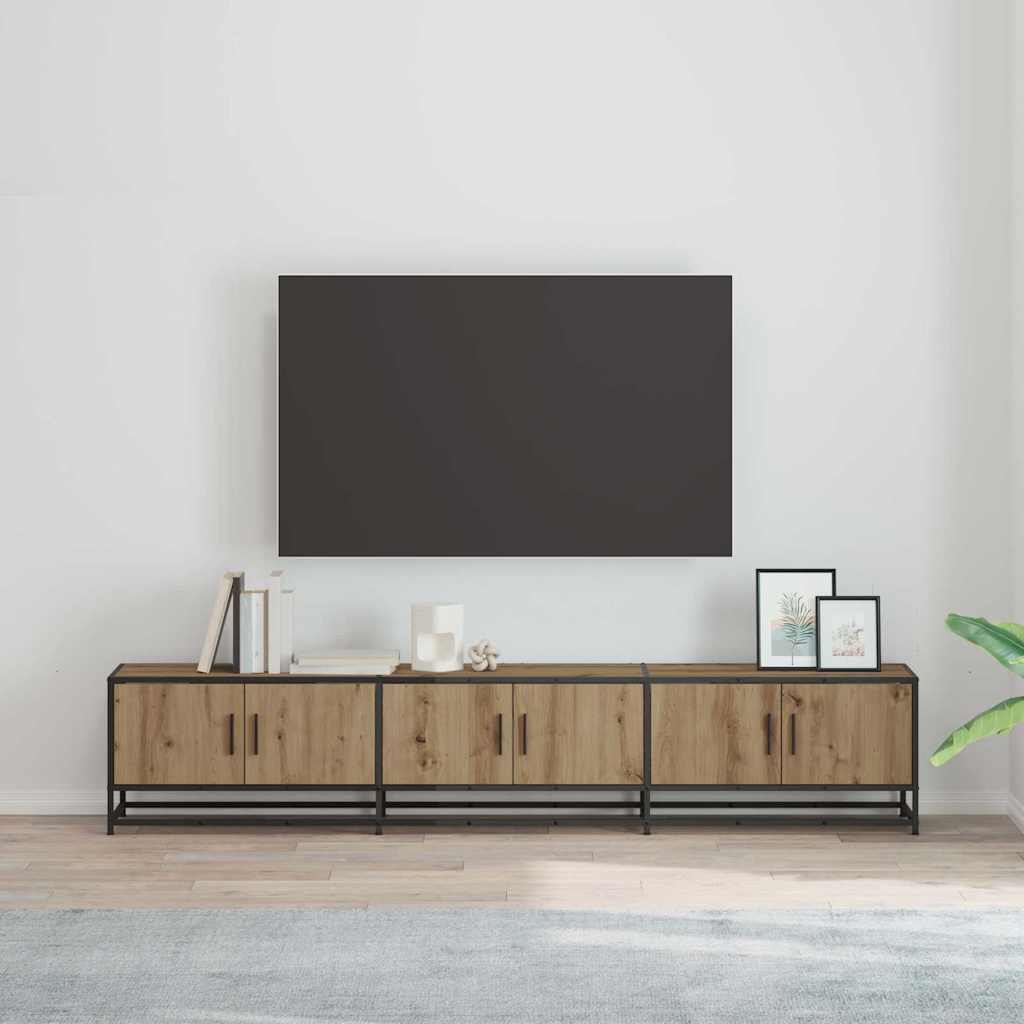 Unites TV 2 pcs Chêne artisanal 210 x 35 x 41 cm - XIOS