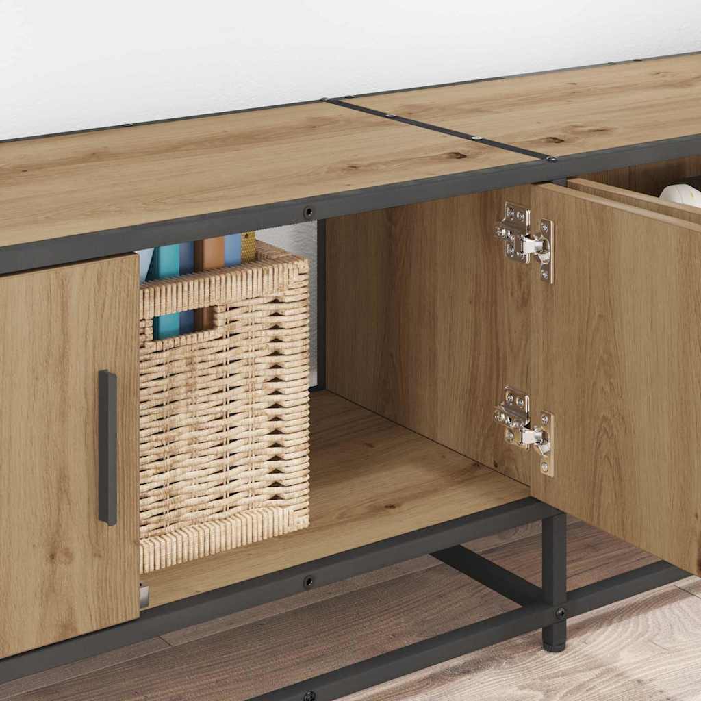 Unites TV 2 pcs Chêne artisanal 210 x 35 x 41 cm - XIOS