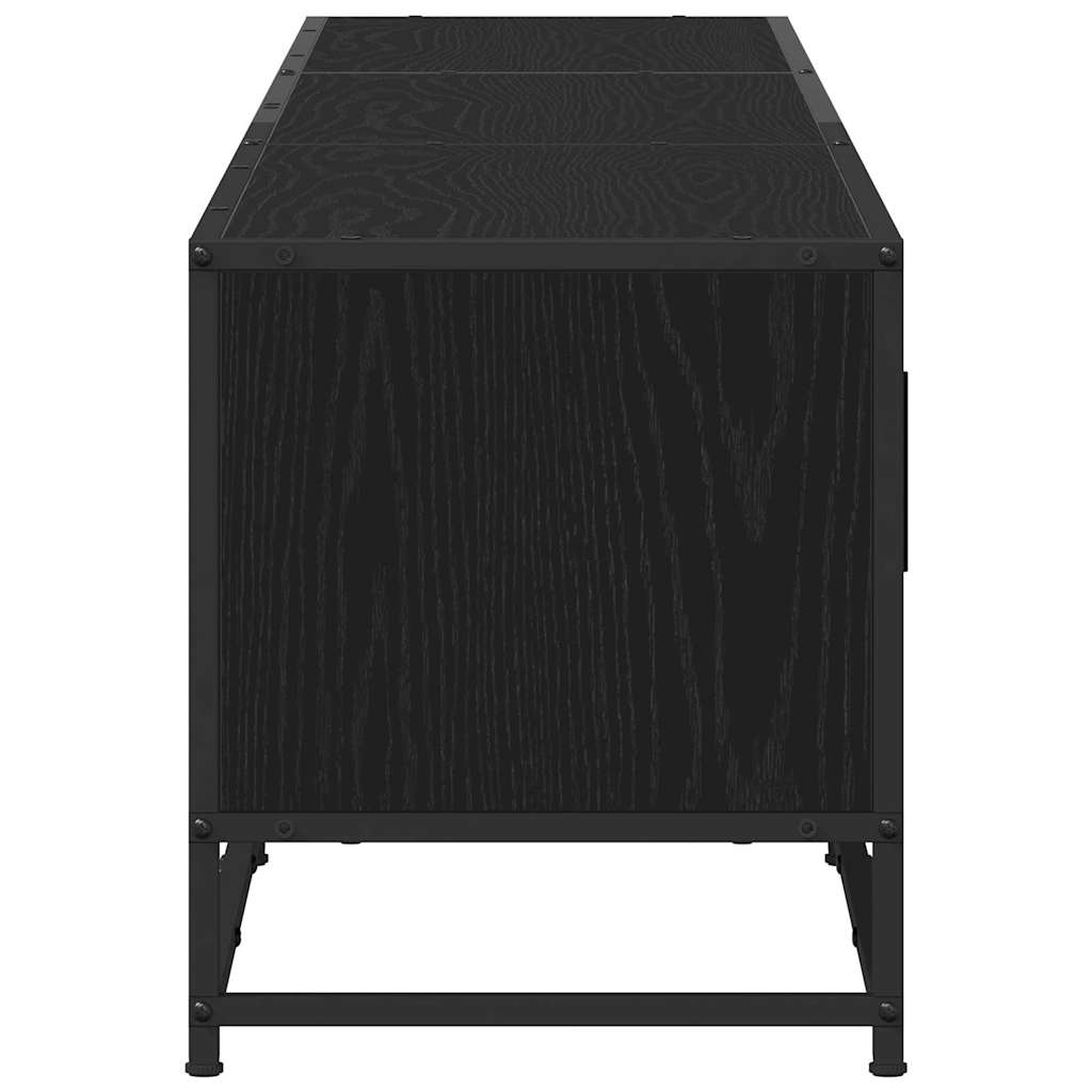 Meuble TV Chêne noir 210 x 35 x 41 cm Bois d'ingénierie - XIOS