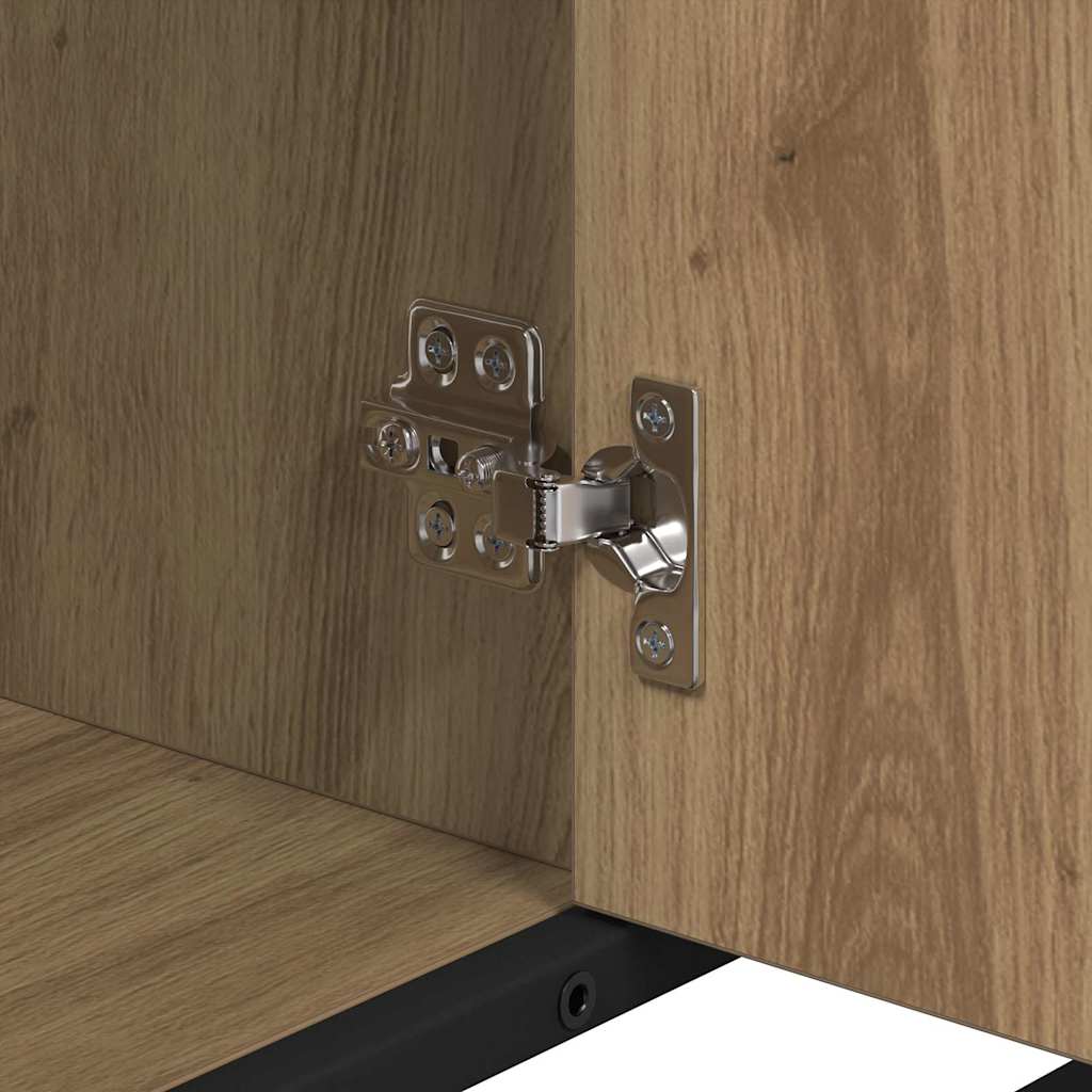 Ensemble de mobilier de salle de bain 2 pc Chêne artisanal