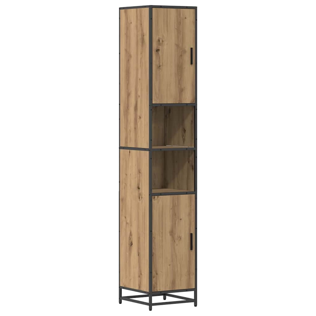 Ensemble de mobilier de salle de bain 3 pièces Chêne artisanal