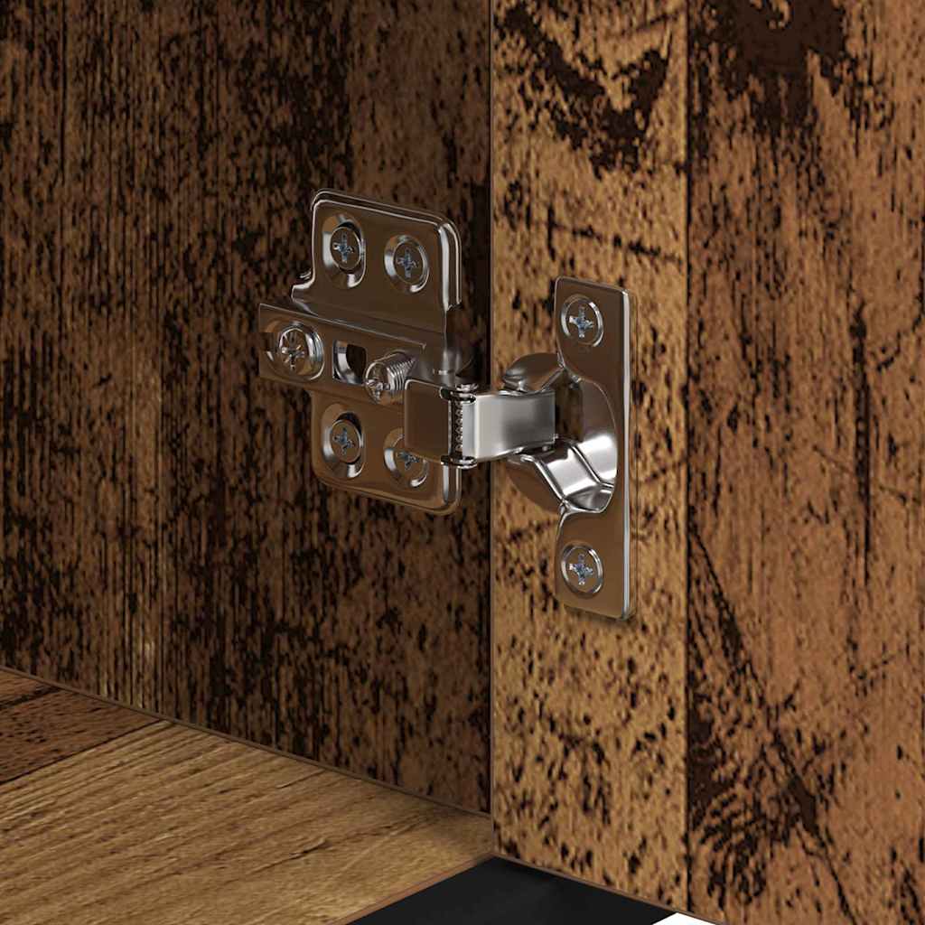 Ensemble de mobilier de salle de bain 3 pièces Bois Ancien