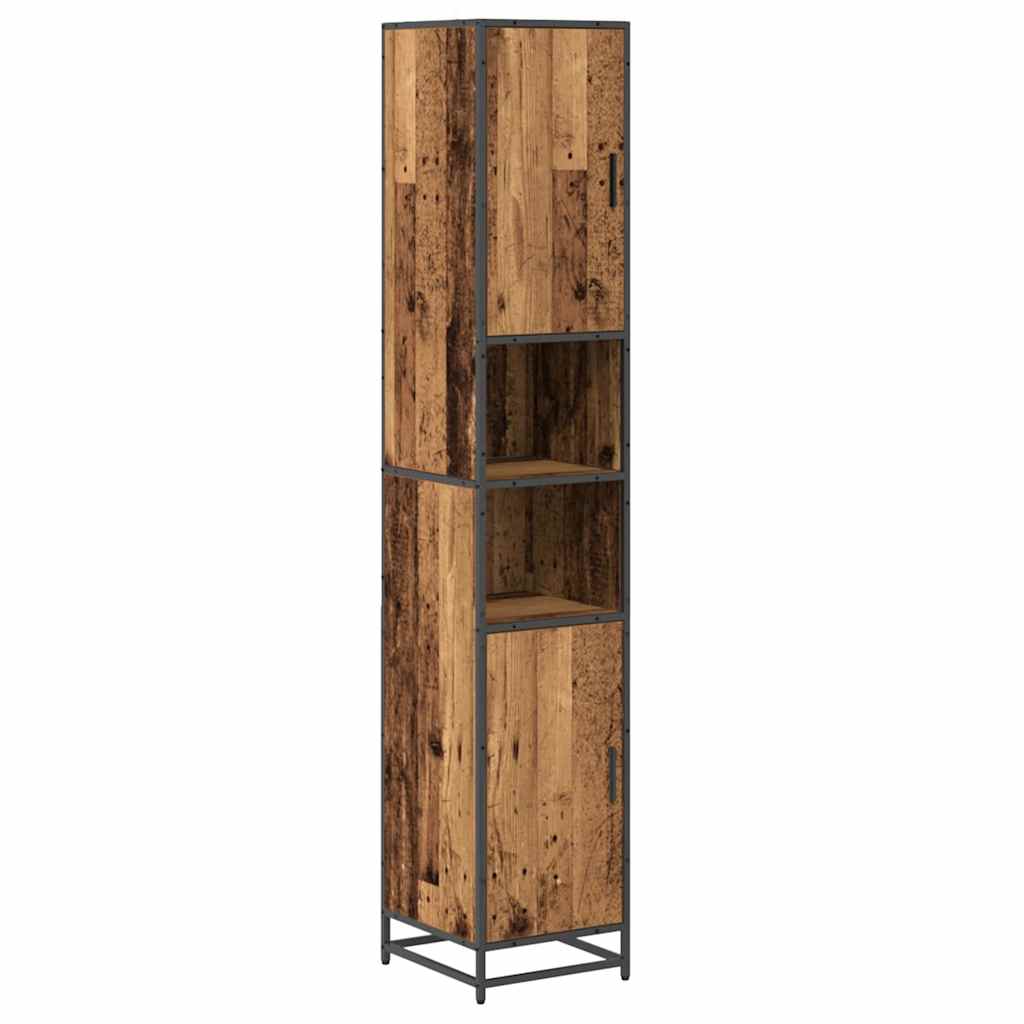 Ensemble de mobilier de salle de bain 3 pièces Bois Ancien