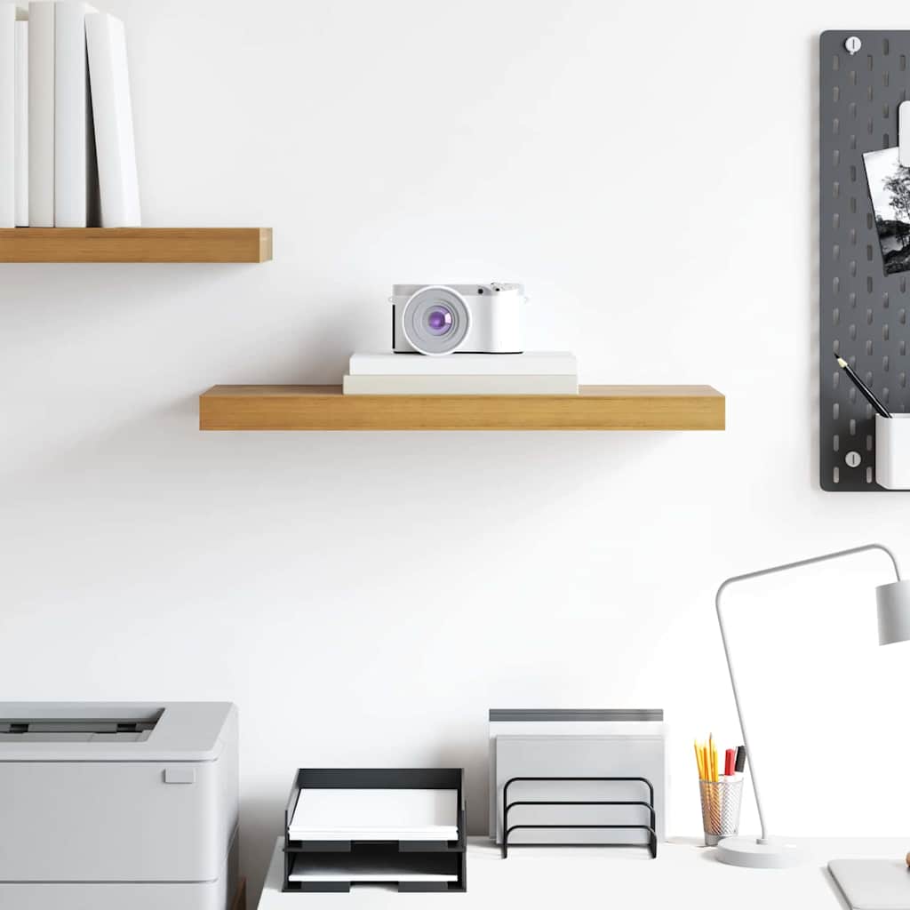 Étagère Murale Marron 50 x 23 x 4 cm Bois d'ingénierie - XIOS