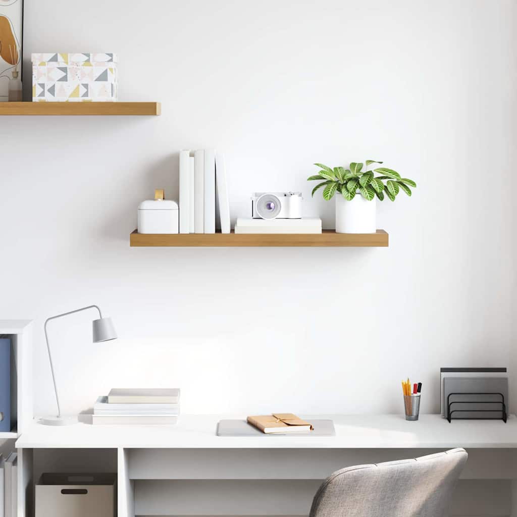 Étagère Murale Marron 80 x 23,5 x 4 cm Bois d'ingénierie - XIOS