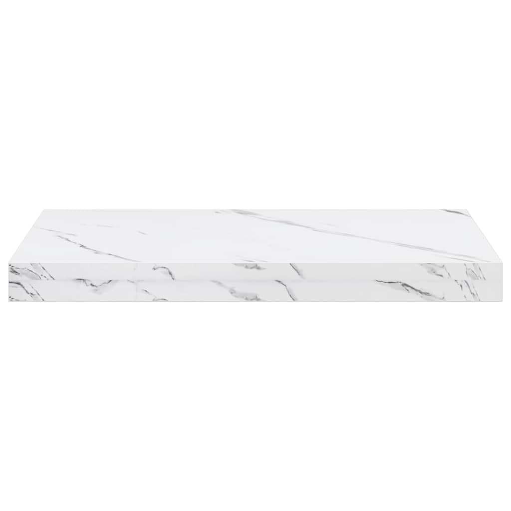 Étagère Murale Marbre blanc 50 x 23 x 4 cm Bois d'ingénierie - XIOS