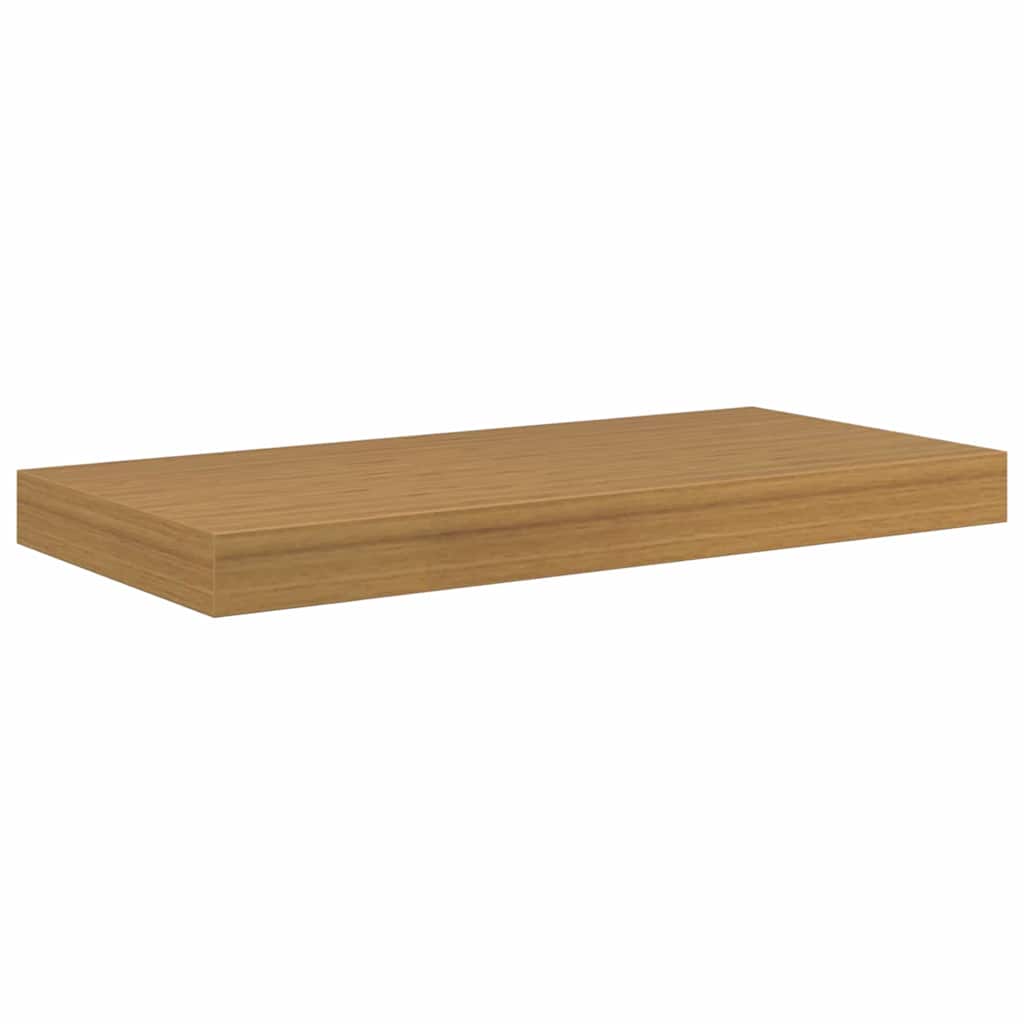 Étagère Murale 2 pcs Beige 50 x 23 x 4 cm Bois d'ingénierie - XIOS