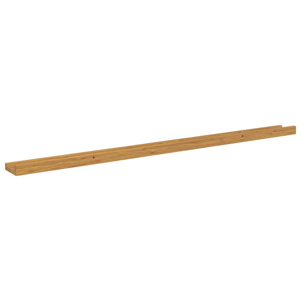 Étagère Murale 4 pcs Beige 115 x 9 x 3 cm Bois d'ingénierie - XIOS