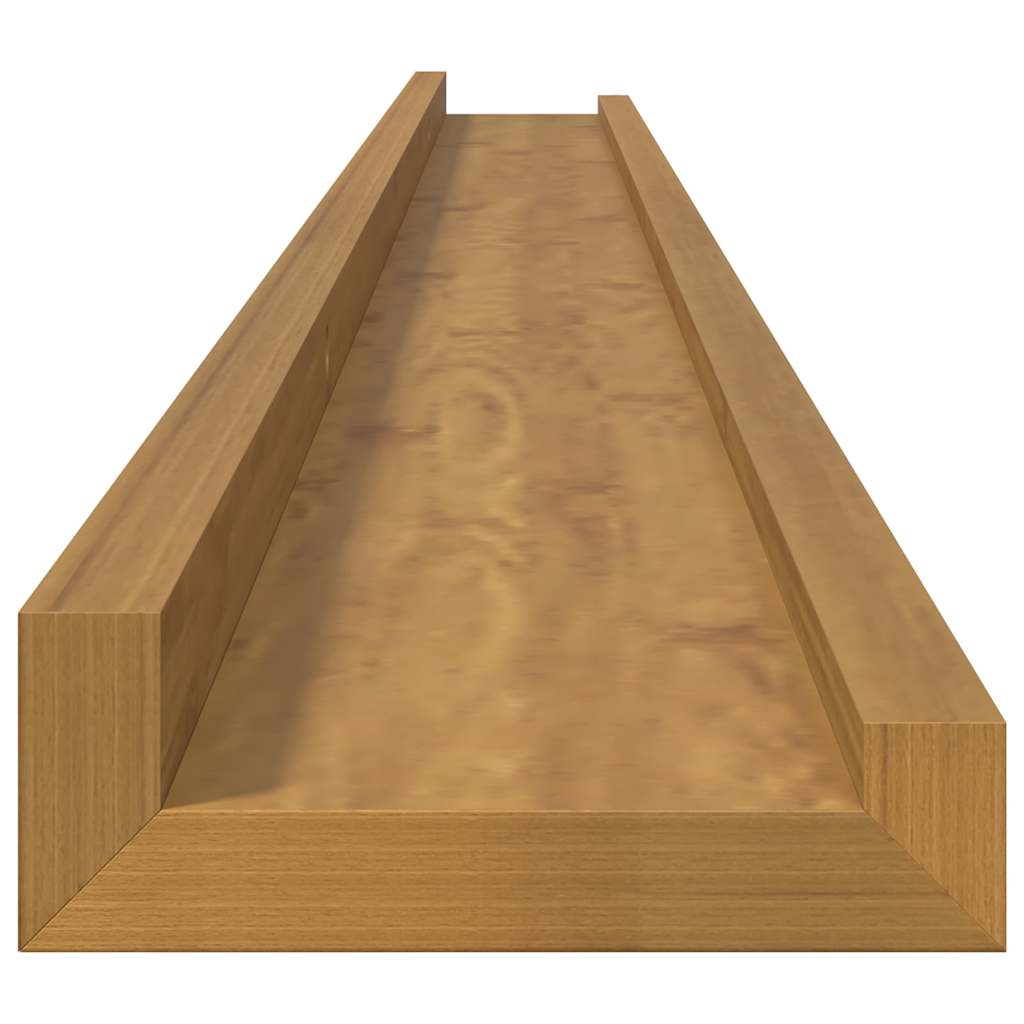 Étagère Murale 4 pcs Beige 115 x 9 x 3 cm Bois d'ingénierie - XIOS