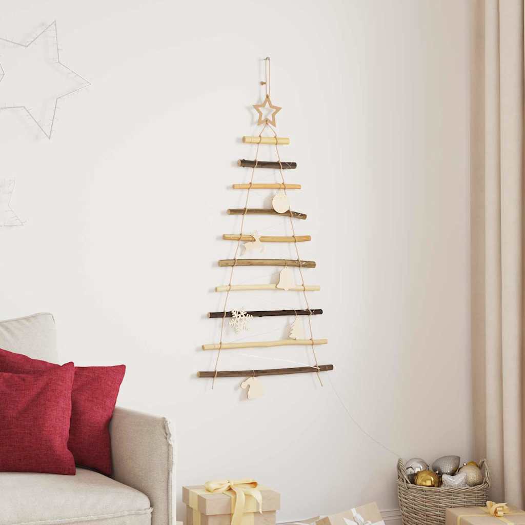 Sapin de Noël avec 30 LED Naturel 90 cm frêne massif - XIOS