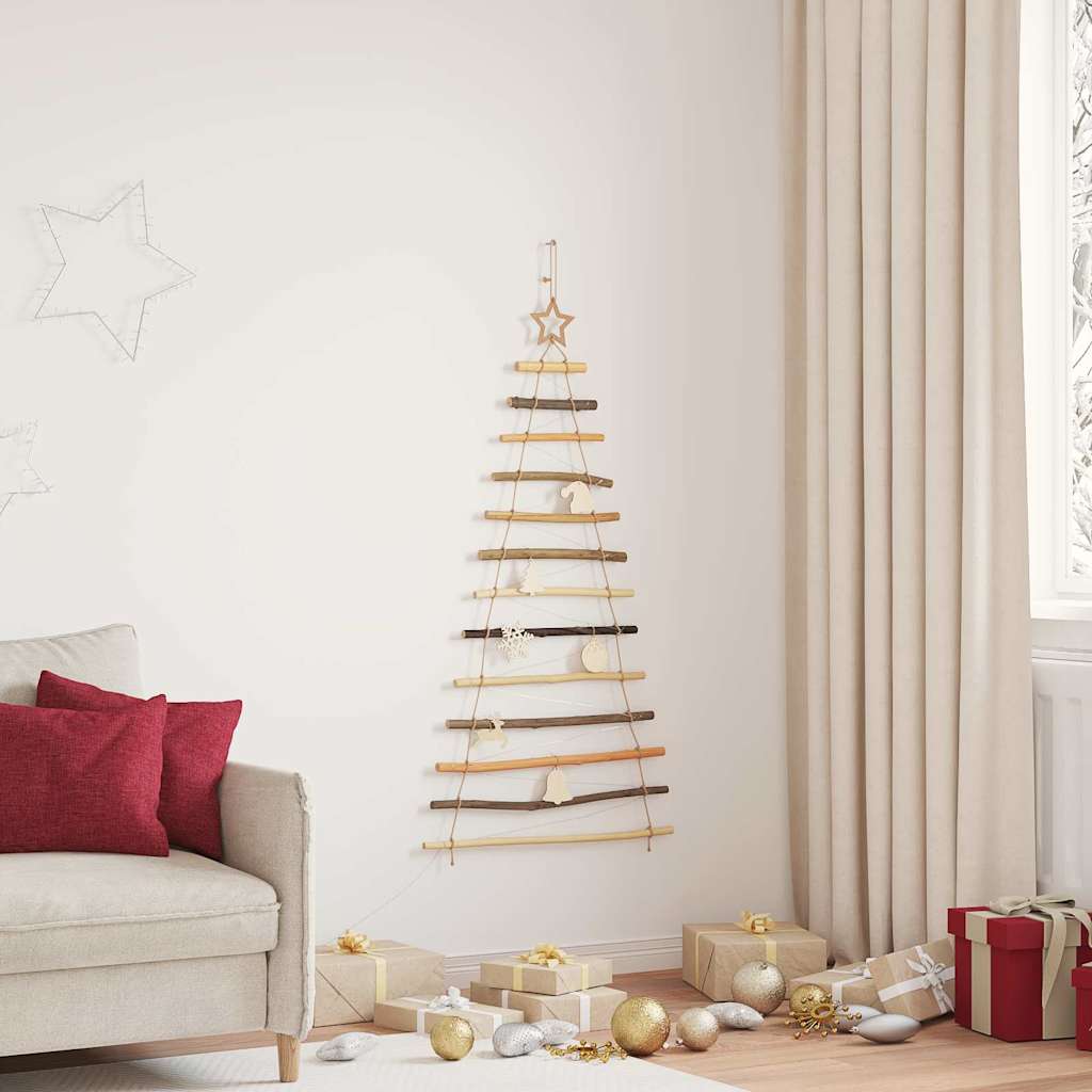 Sapin de Noël avec 50 LED Naturel 120 cm frêne massif - XIOS