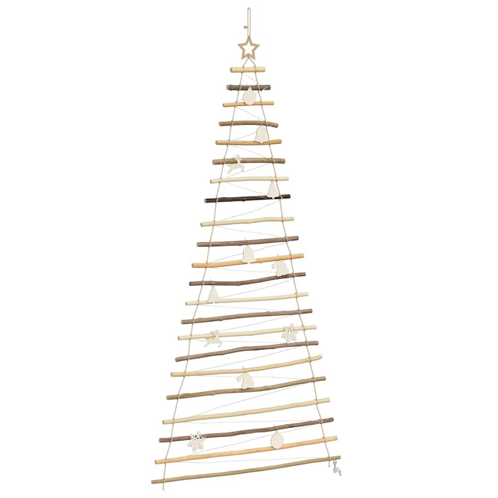 Sapin de Noël avec 130 LED Naturel 210 cm frêne massif - XIOS