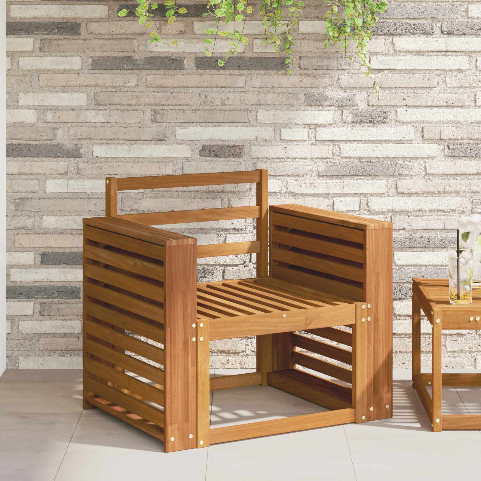 Accoudoirs 2 pcs Marron 58.5 x 10 x 61 cm Bois d'ingénierie