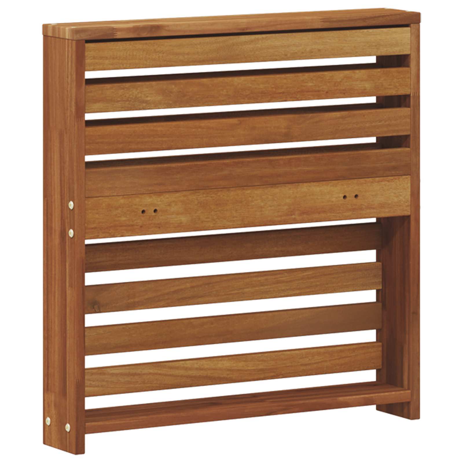 Accoudoirs 2 pcs Marron 58.5 x 10 x 61 cm Bois d'ingénierie