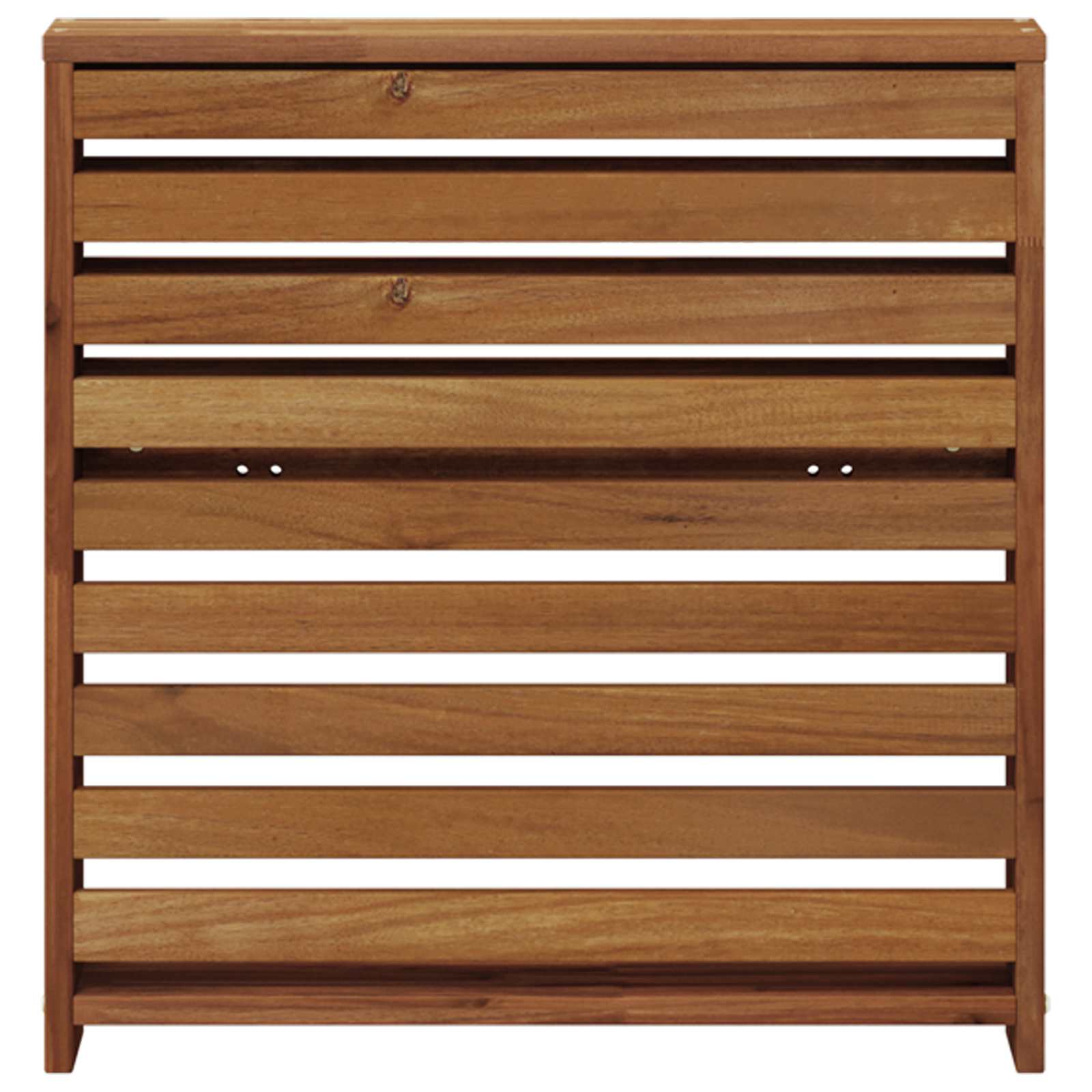 Accoudoirs 2 pcs Marron 58.5 x 10 x 61 cm Bois d'ingénierie