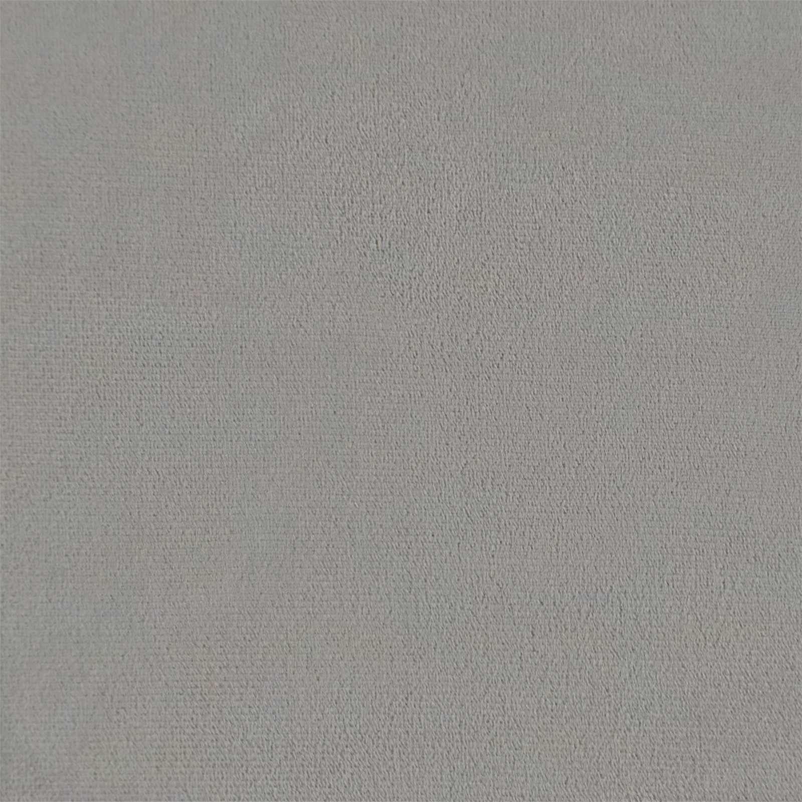 Tabouret Gris clair 41 x 41 x 40 cm Velours et Bois Composite - XIOS