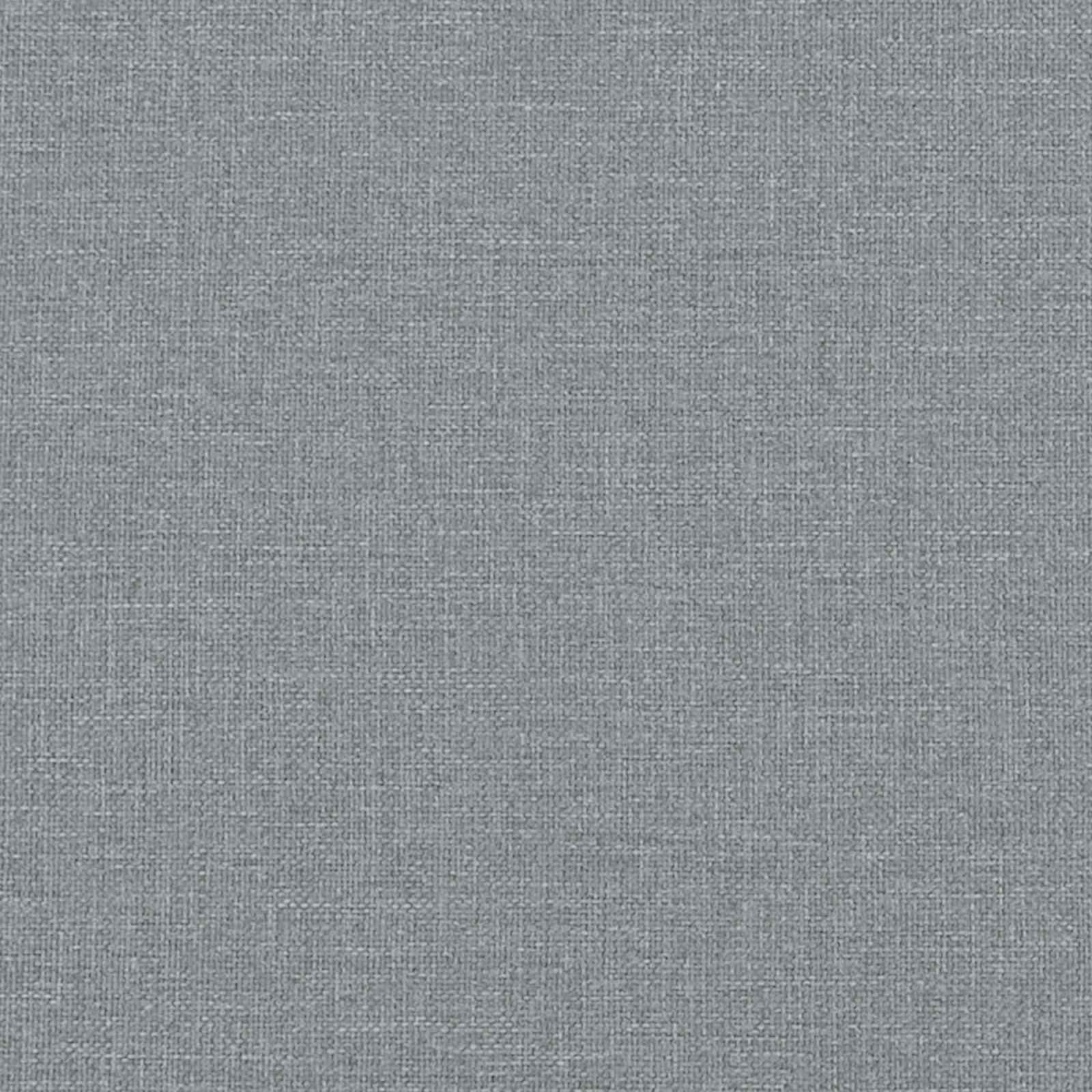 Tabouret Gris clair 61 x 41 x 40 cm Tissu et bois stratifié