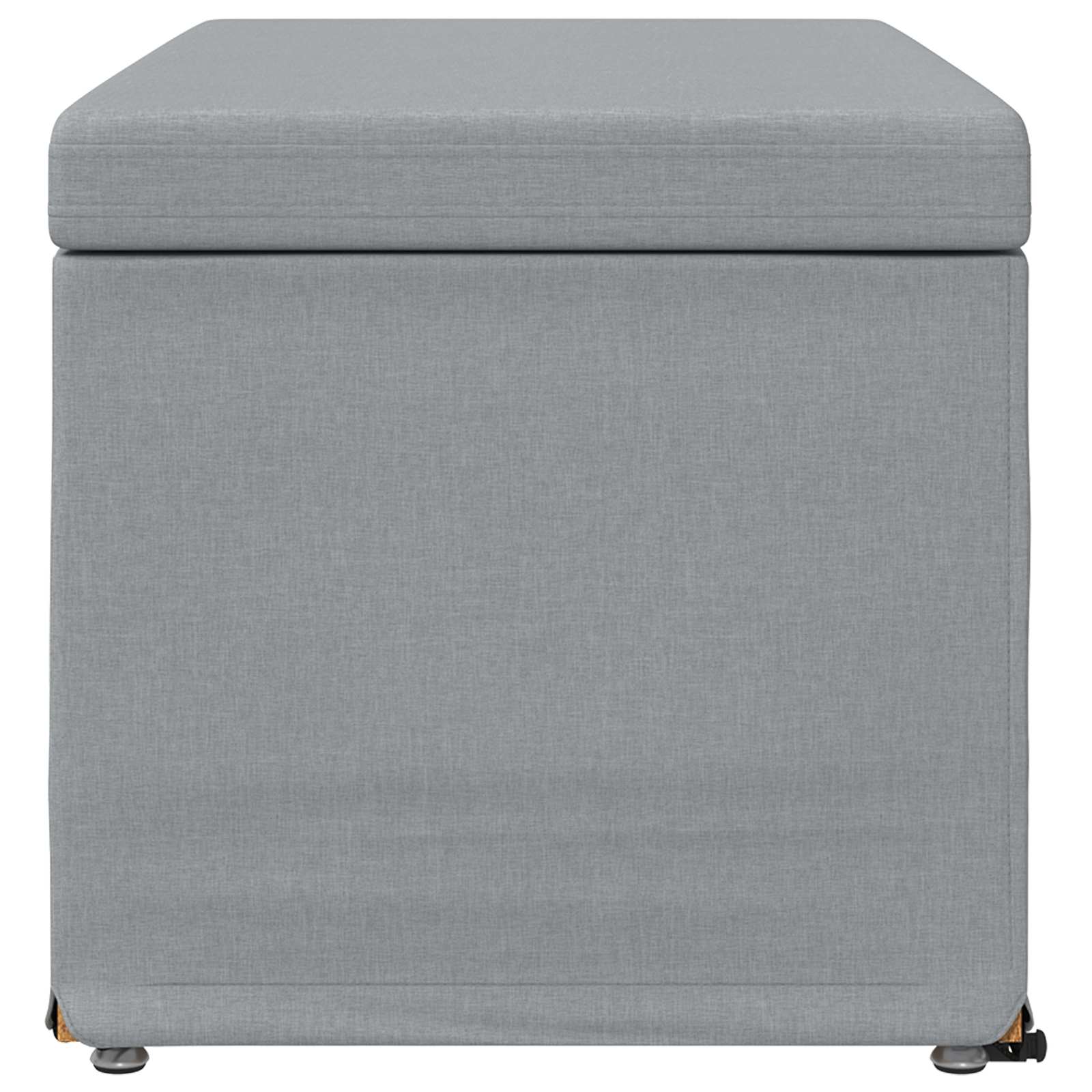Tabouret Gris clair 81 x 41 x 40 cm Tissu et bois stratifié - XIOS