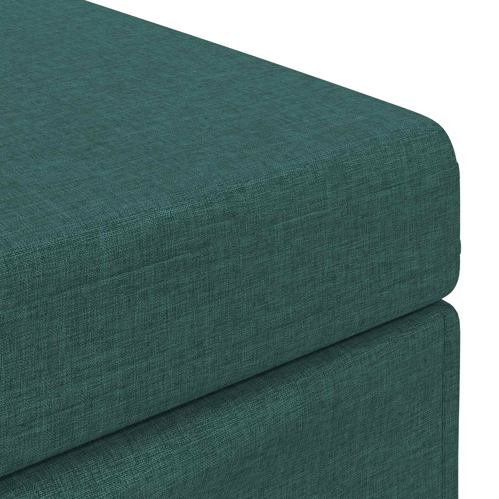 Tabouret Vert foncé 81 x 41 x 40 cm Tissu et bois stratifié - XIOS