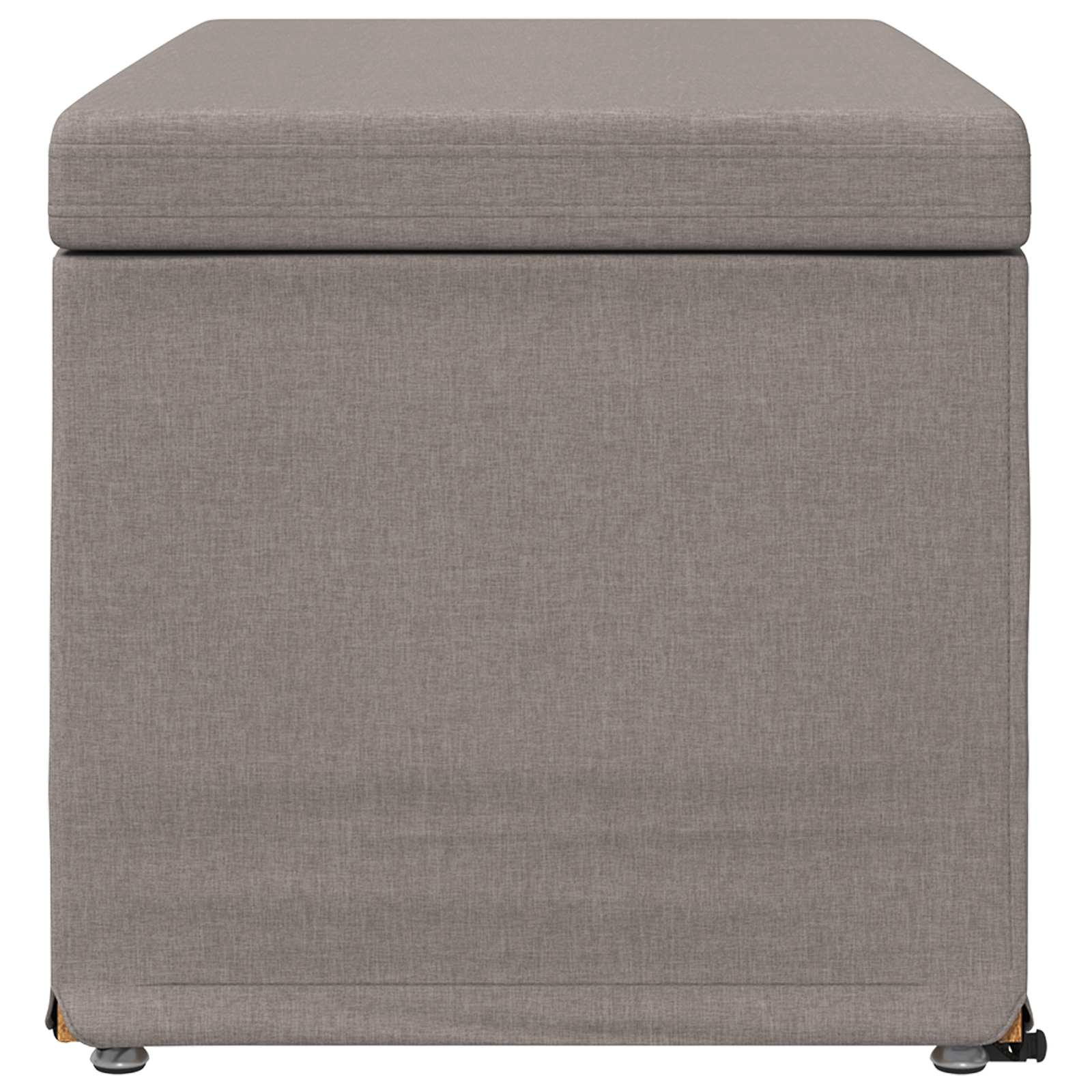 Tabouret Taupe 81 x 41 x 40 cm Tissu et bois stratifié - XIOS