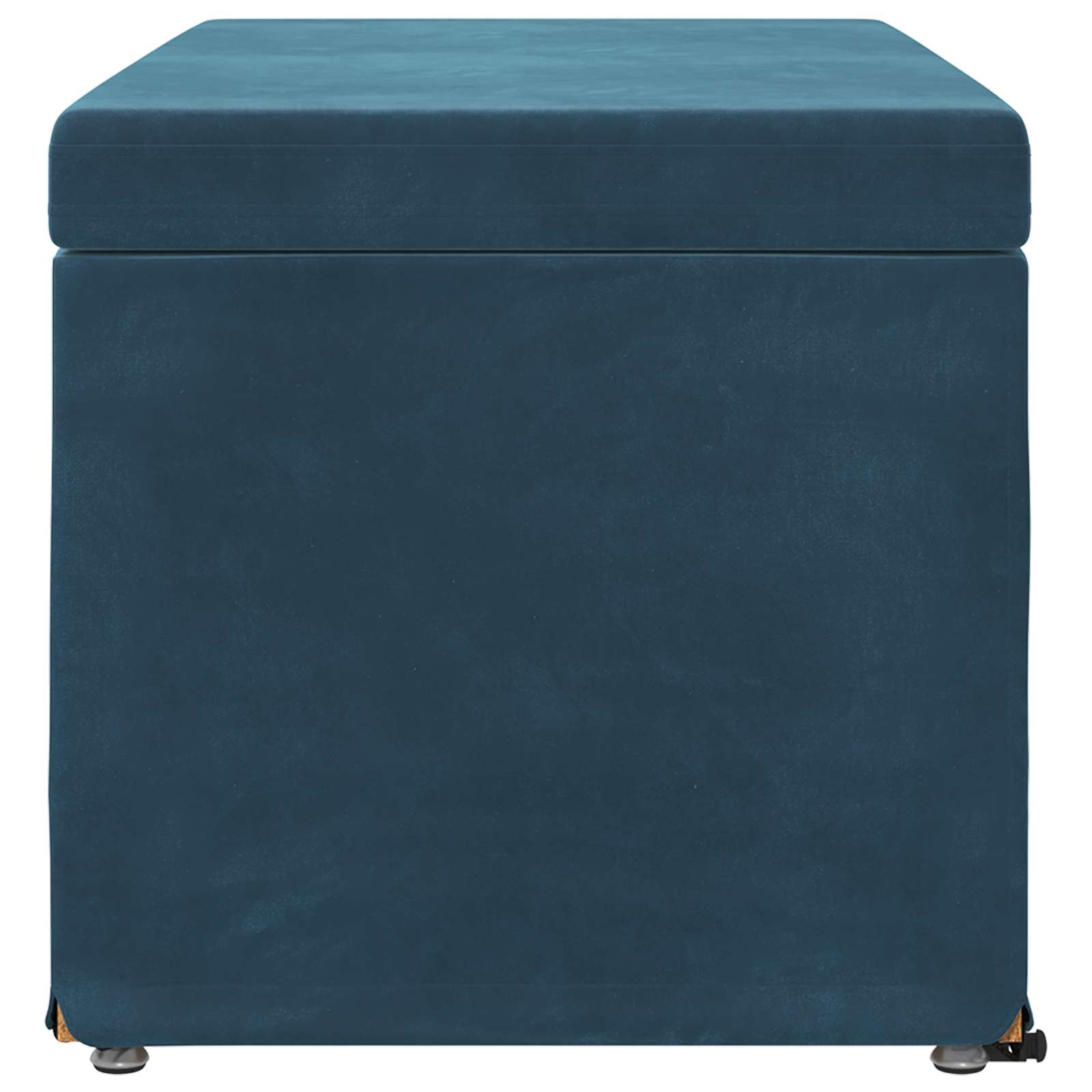 Tabouret Bleu 81 x 41 x 40 cm Velours et Bois Composite - XIOS