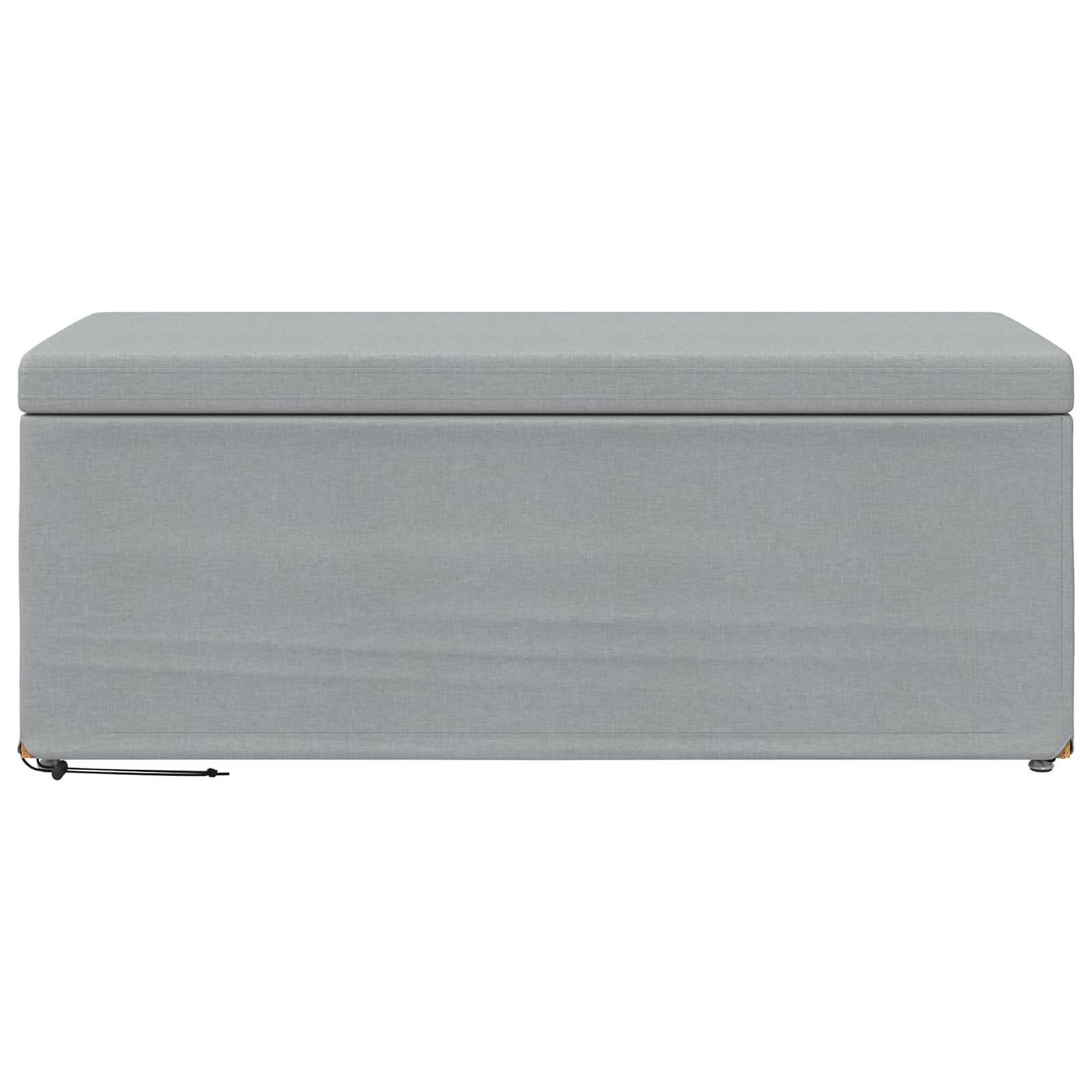 Tabouret Gris clair 101 x 41 x 40 cm Tissu et bois stratifié - XIOS
