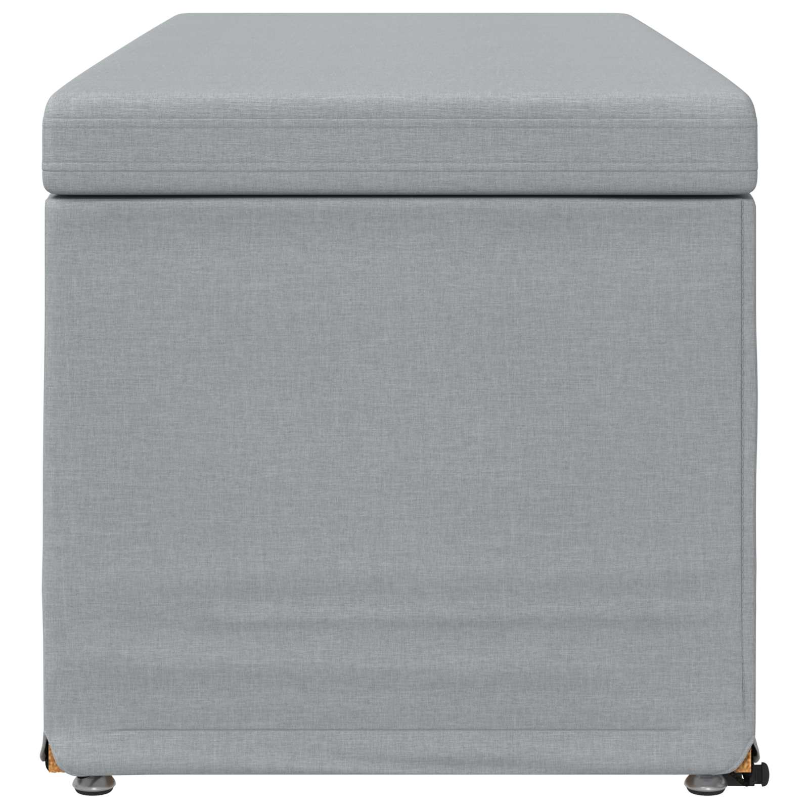 Tabouret Gris clair 101 x 41 x 40 cm Tissu et bois stratifié - XIOS