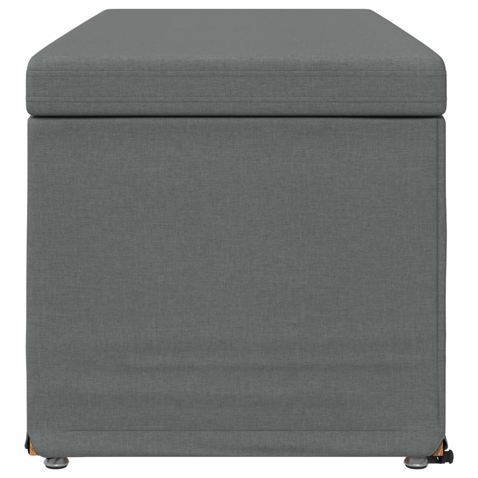 Tabouret Gris foncé 101 x 41 x 40 cm Tissu et bois stratifié - XIOS