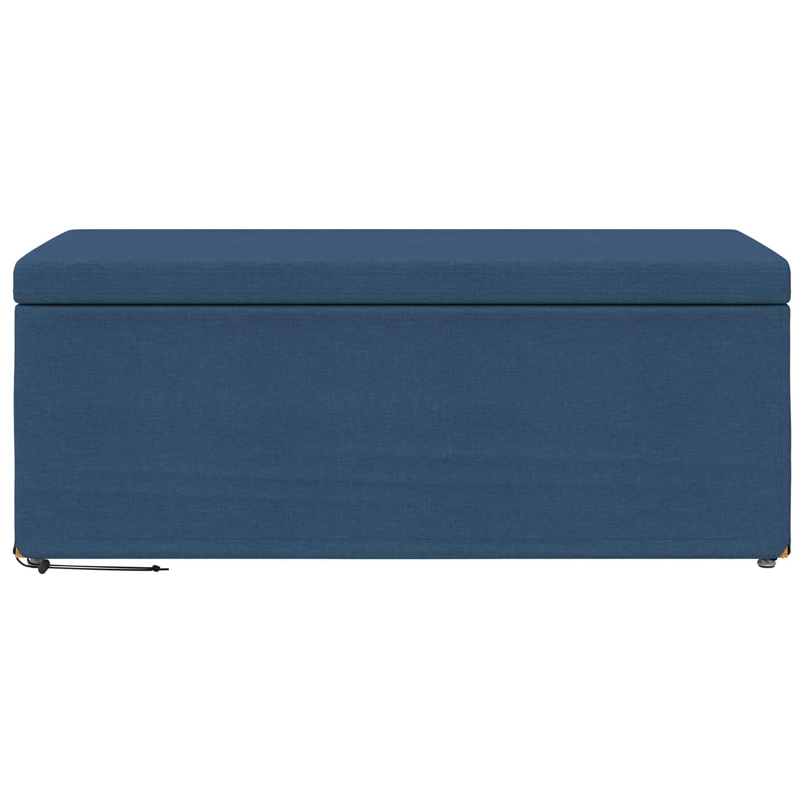 Tabouret Bleu 101 x 41 x 40 cm Tissu et bois stratifié - XIOS
