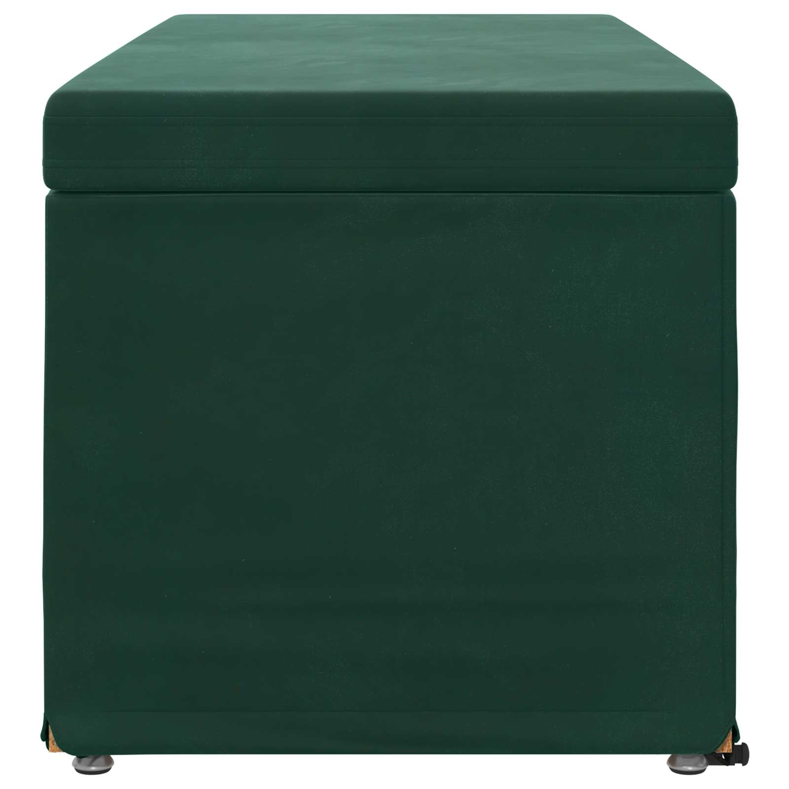 Tabouret Vert foncé 101 x 41 x 40 cm Velours et Bois Composite - XIOS