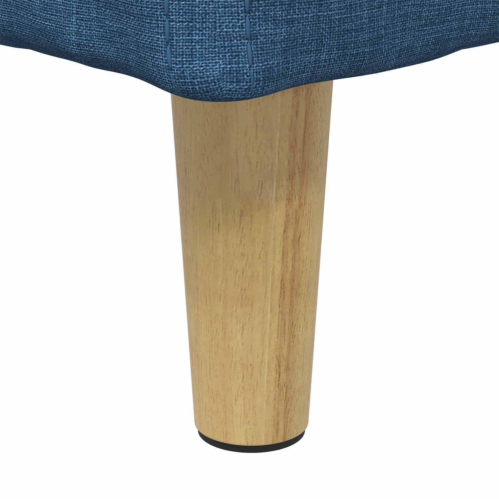 Pouf de rangement avec coussin Bleu 40 x 40 x 45 cm tissu - XIOS